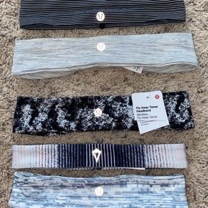 B&W Lululemon Headbands